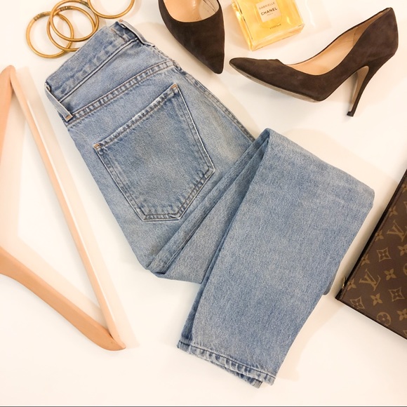 AGOLDE High Rise Feel Good Button Fly Jeans - Picture 2 of 12